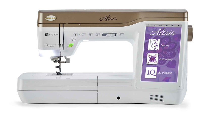 Baby Lock Altair 2 Sewing and Embroidery Machine, 9-1/2" x 14" Embroidery Field, 494 Designs