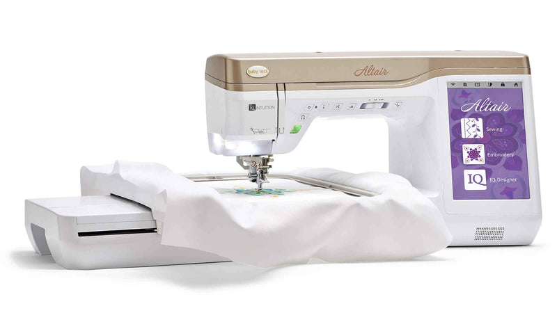 Baby Lock Altair 2 Sewing and Embroidery Machine, 9-1/2" x 14" Embroidery Field, 494 Designs