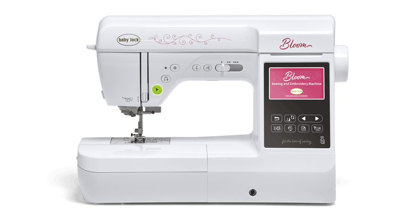 Baby Lock Bloom Sewing & Embroidery Machine, 5" x 7" Embroidery Field