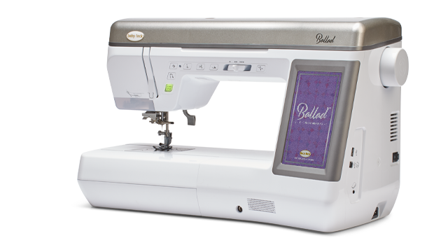 Baby Lock Ballad Quilting and Sewing Machine, 11.25" Large Creative Space, Automatic Needle Threader