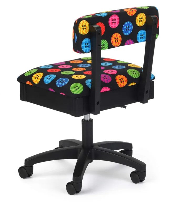 Arrow Adjustable Chair Bright Buttons