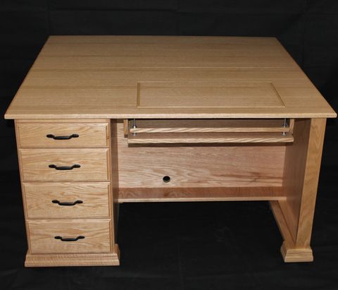 Unique Furniture 552L Four Drawer Cabinet Small Cutout
